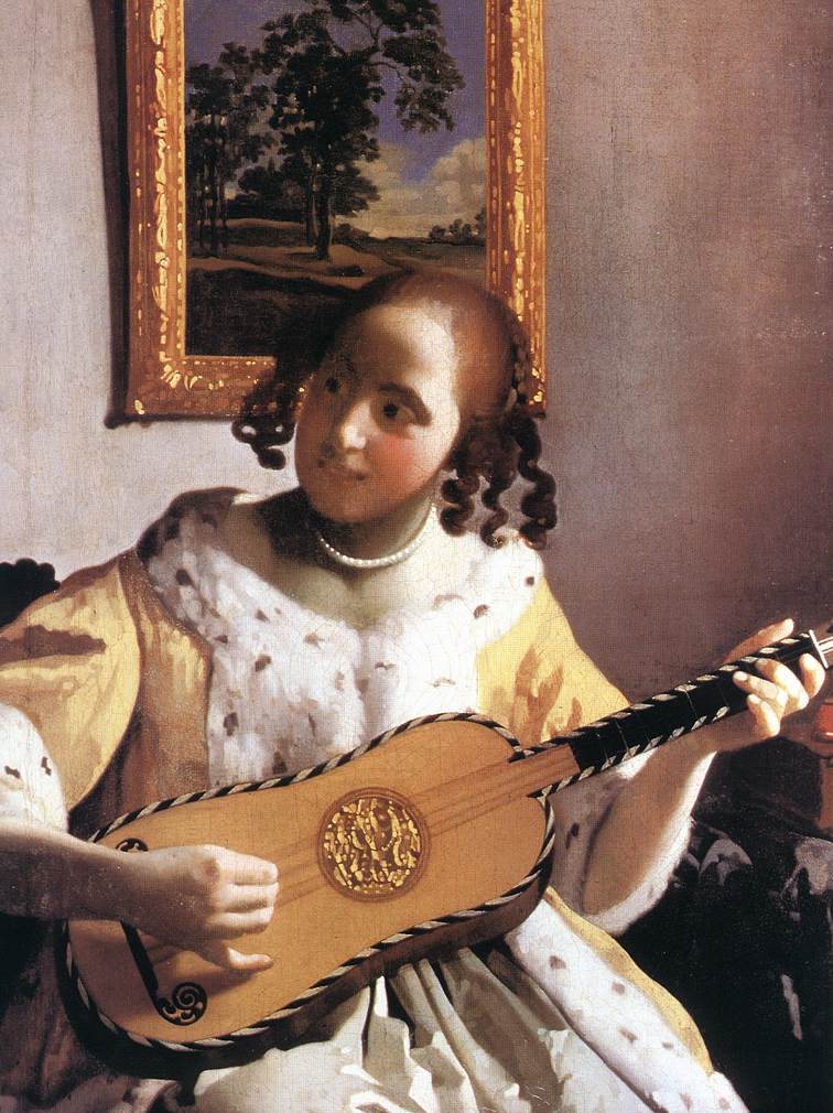 The Guitar Player (detail) awr